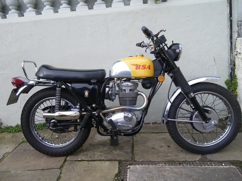 1969 BSA B44 VICTOR SPECIAL SOLD