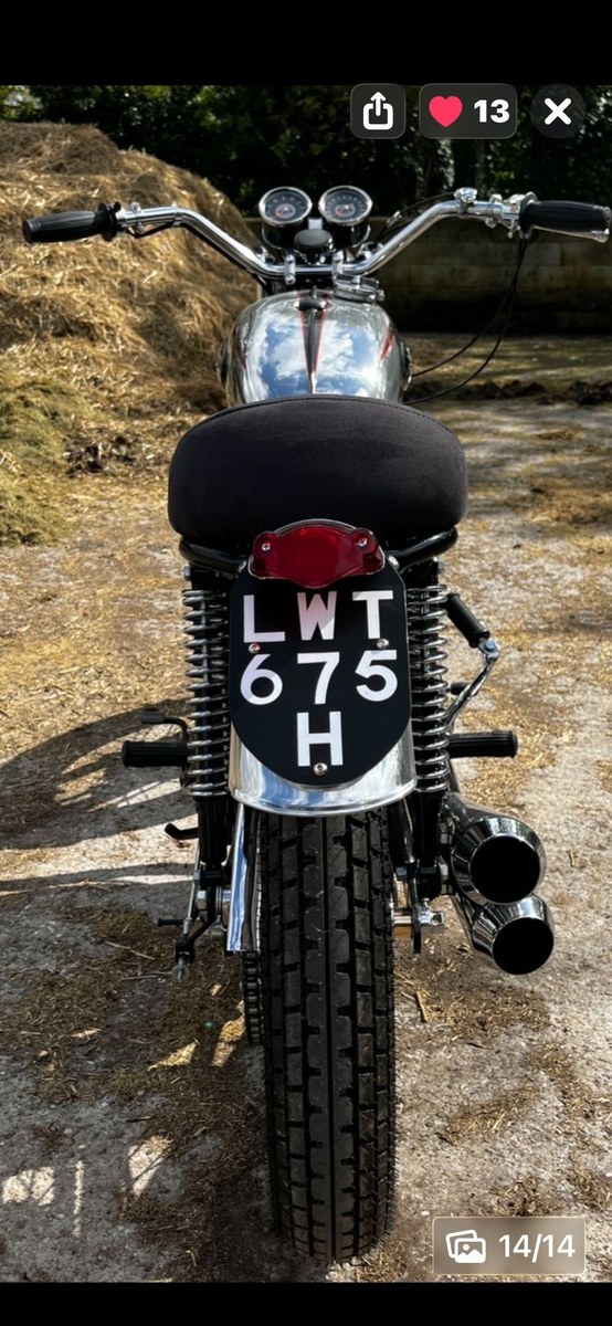 Bsa Vehicles 1970 BSA A10 Red Manual, 4 speed unknown in Bognor Regis, England ...