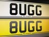 8 UGG Personal Number Plate Perfect For A Bugatti! For Sale
