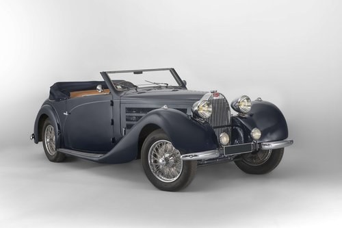 1938 Bugatti Type 57 C cabriolet Gangloff For Sale by Auction