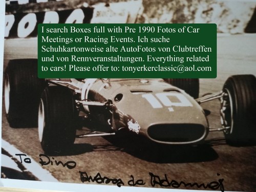 1994 Wanted Car Fotos-Meeting-RaceEvents-More In vendita