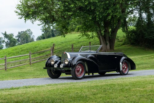 1938 Bugatti Type 57 Stelvio Body by Gangloff For Sale