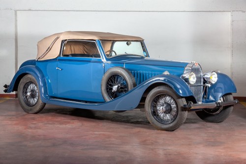1934 Bugatti Type 57 Cabriolet par Vanvooren For Sale by Auction