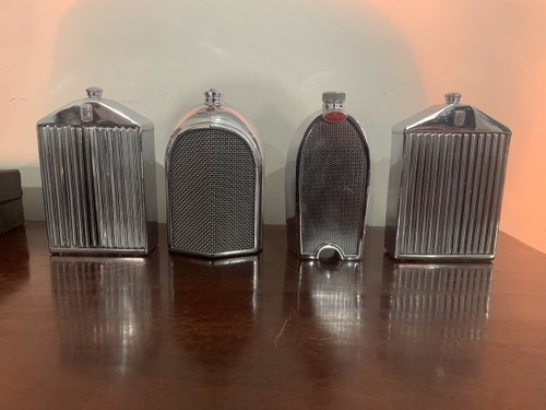 1930 Ruddspeed Vintage Decanter Collection (Rolls, Bugatti) VENDUTO