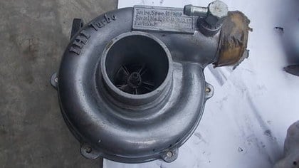 Bugatti Eb 110 turbocharger