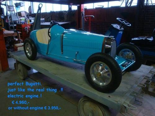 1928 Bugatti pedal car For Sale