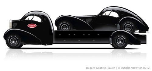 1936 Bugatti T 57 Atlantic Replica For Sale