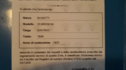 Bugatti T23 "Brescia"
