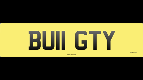 Picture of 2011 Bugatti Private Number Plate - BU11 GTY - For Sale