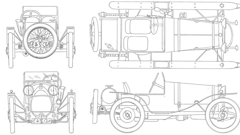 1920 Bugatti Type 13 - 1 1920 Bugatti Type 13 - 1