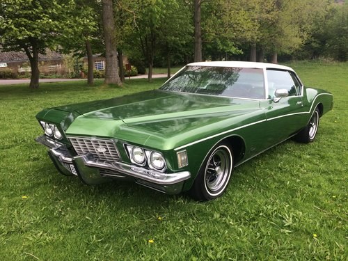 1972 Buick Riviera Boat-tail Coupe  SOLD