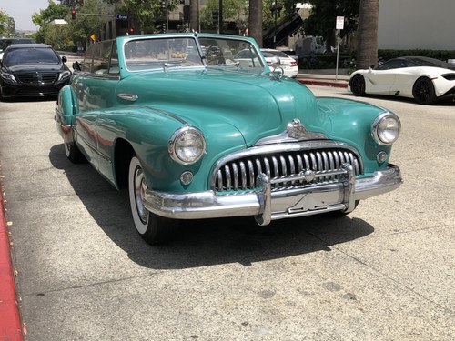 1947 BUICK SUPER 56-C CONVERTIBLE SOLD