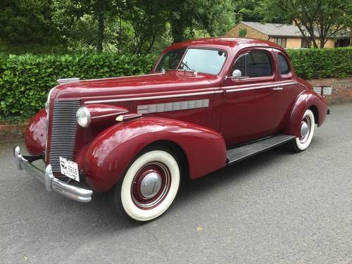 1937 BUICK Straight Eight  Opera Coupe. For Sale