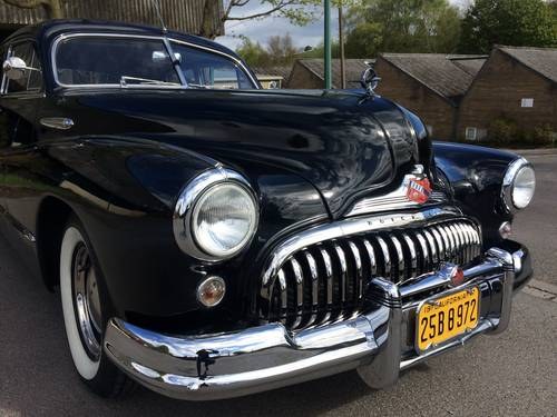 1947 Buick Roadmaster 8. $100k restoration. Finest in world. VERKAUFT