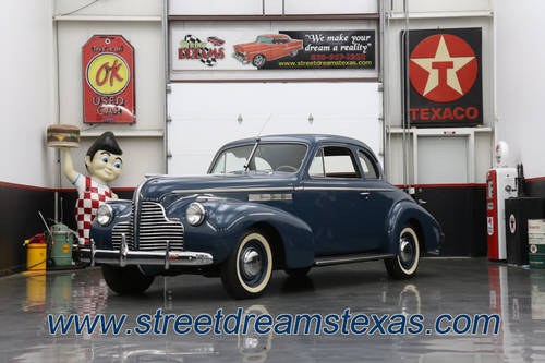 1940 Buick Model 46 Buisness Coupe with OHV 248ci I8 and 3-s SOLD