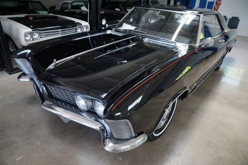 1964 Buick Riviera 425/340HP V8 Coupe in Regal Black VERKOCHT