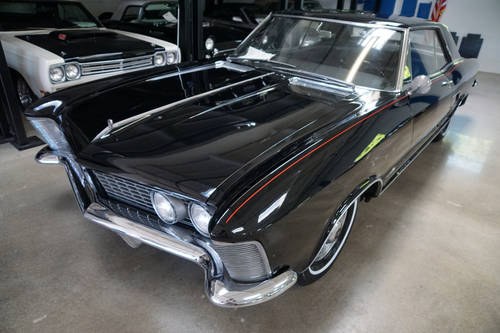 1964 Buick Riviera 425/340HP V8 Coupe in Regal Black SOLD