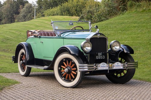 1928 Buick Master Six Roadster with Dickey Seat For Sale by Auction