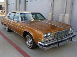 1978 Buick Electra Park Avenue 4 Door low 50k miles Tan $11. For Sale