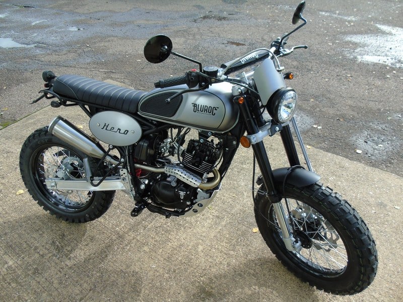Bullit Bluroc Motorcycles Hero 125cc 2025 Brand New