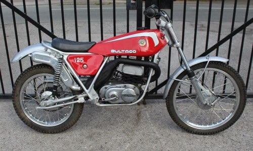1978 Bultaco Sherpa T125 cc Trials Bike VENDU