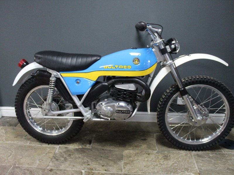 1972 Bultaco 350 cc Alpina Trial Bike , Matching numbers