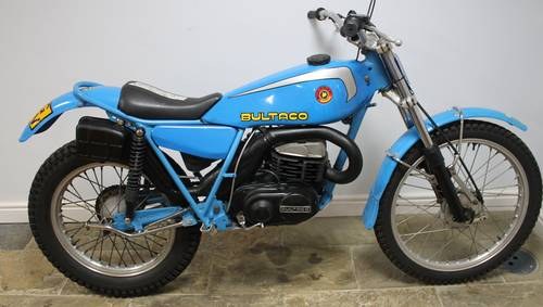1979 Bultaco 350 cc Sherpa Trials Bike Model 199 VERKAUFT