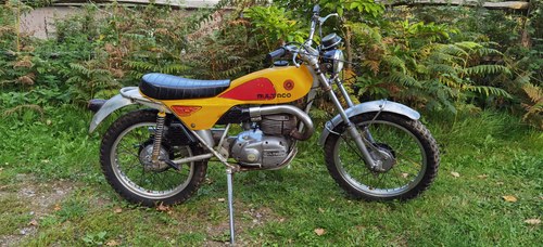 1976 Mk 6 Bultaco Lobito 175cc motorcycle.Original VENDUTO