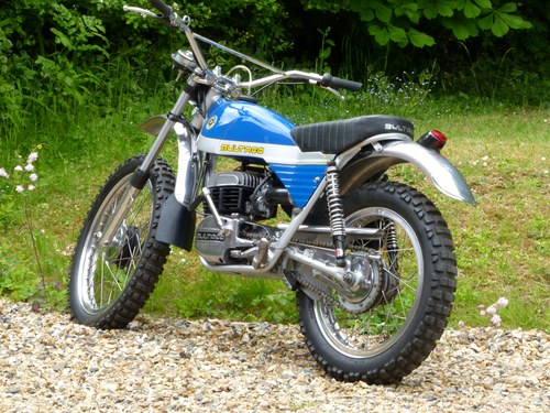 1973 Bultaco Alpina 350 twin shock trail bike, restored VENDIDO
