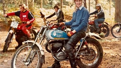 Bultaco Sherpa T 250 Trials Bike 1974 - Renee Bennett.