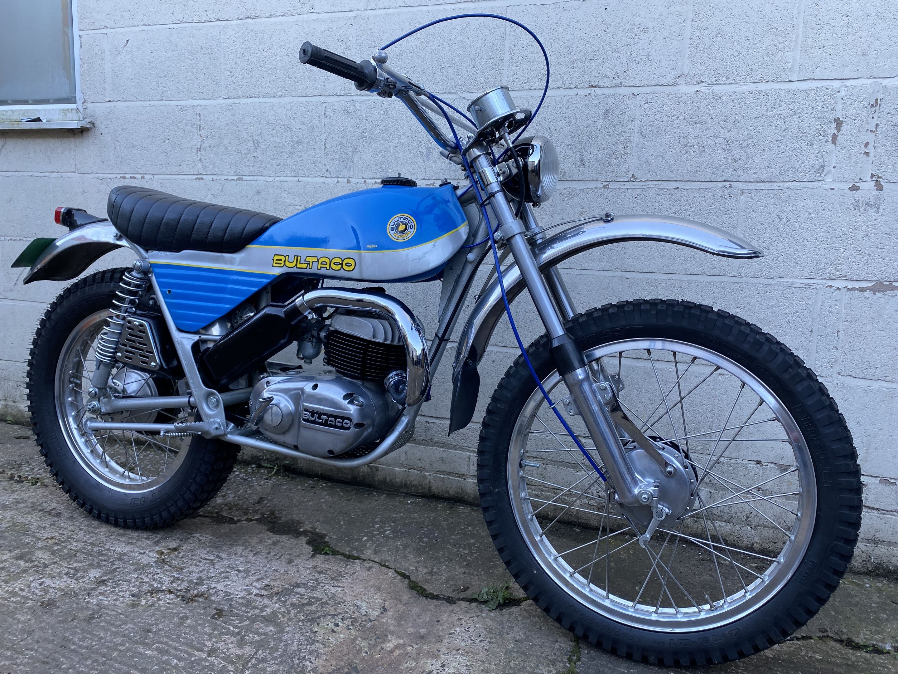 1972 BULTACO ALPINA 250 TRAIL ROAD REGD V5 MINTER! NEW TYRES For Sale