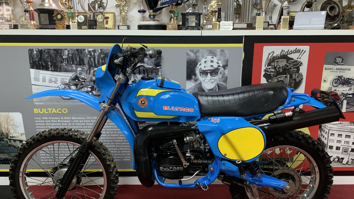 1979 Bultaco Frontera MK11 370cc Model 215 Blue Manual, 6 speed in ...