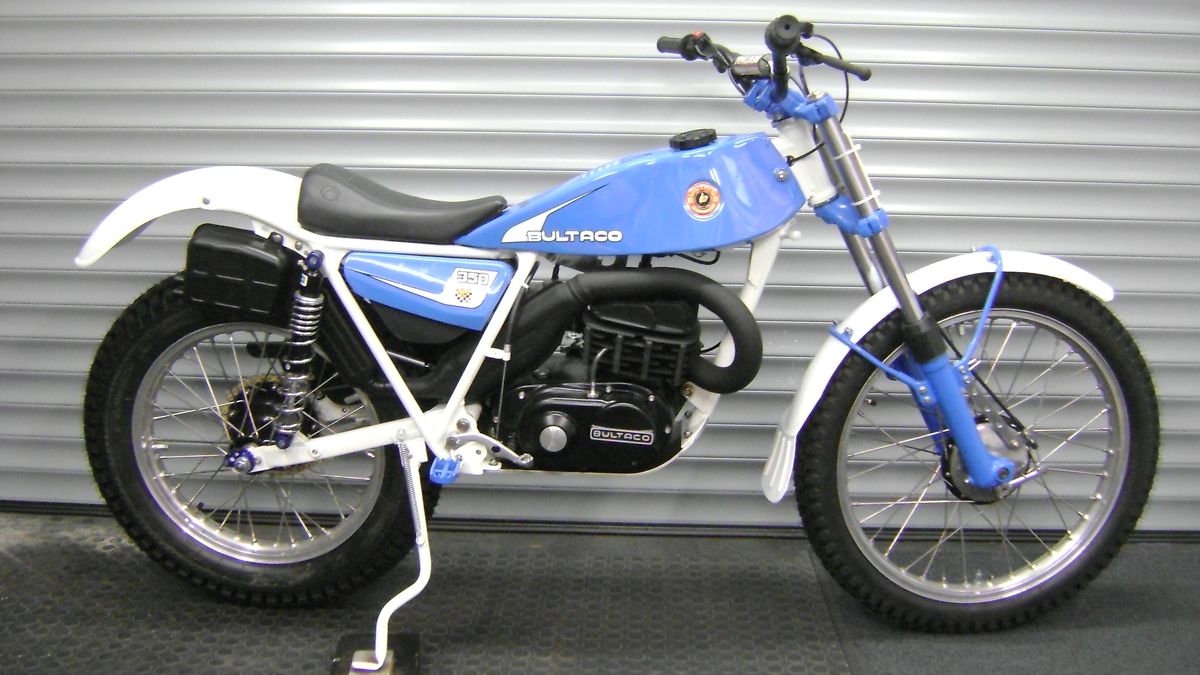 1983 Bultaco Sherpa 350 Blue Manual, 6 speed in Darlington, United ...