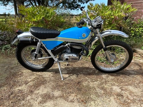 1974 Bultaco Alpina 250 cc 2 Stroke Enduro Bike Exceptional VERKAUFT