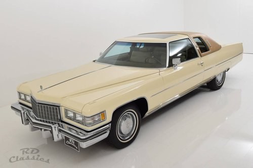 1976 Cadillac Deville 2D Coupe In vendita