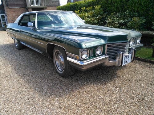 1972 Cadillac Coupe DeVille - 8.2 - Mot May 19 - Californian Car  SOLD
