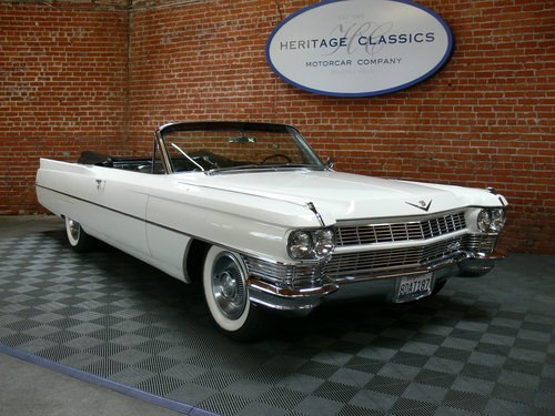1964 Cadillac DeVille Convertible SOLD