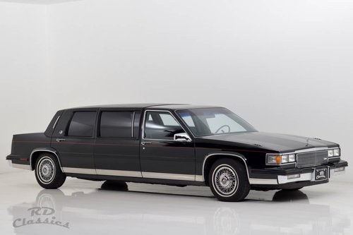 1985 Cadillac Deville Limousine / Hess and Eisenhardt For Sale
