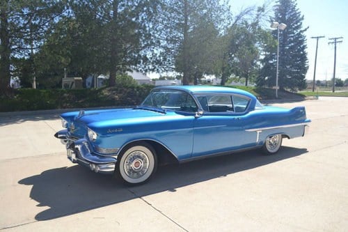 1957 Cadillac Coupe DeVille * Blue For Sale