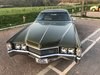 1970 Cadillac Fleetwood Eldorado coupe. In vendita