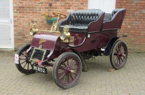 1904 CADILLAC MODEL A 6½HP REAR-ENTRANCE TONNEAU In vendita all'asta