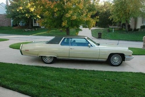 1972 Cadillac Coupe deVille For Sale