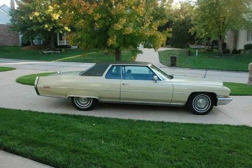1972 Cadillac Coupe deVille Te koop