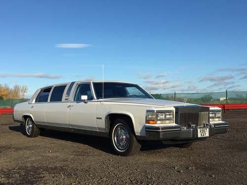 1983 Cadillac Fleetwood Silver Hawk Limo at Morris Leslie Auction In vendita all'asta