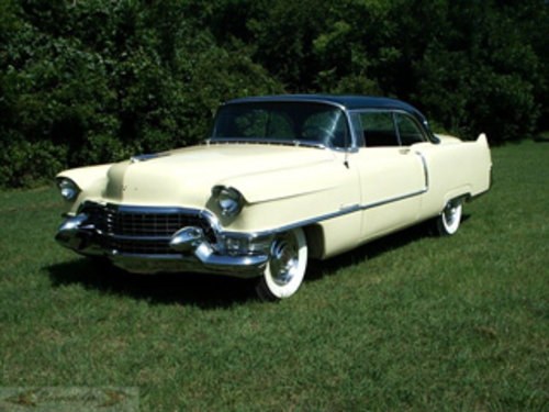 1955 Cadillac Series 62 = Yellow Project U finish  $29.8k For Sale