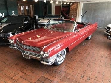 1964 Cadillac DeVille Convertible = Red Restored  $39.9k For Sale