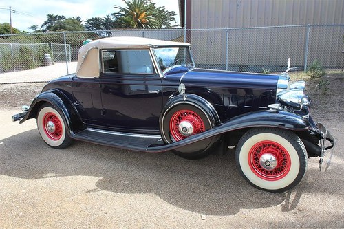 1932 Cadillac 355B Convertible Coupe = Rare Restored $120k In vendita