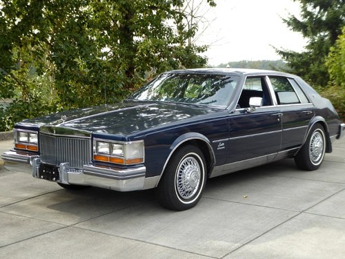 1980 Cadillac Seville 4 Door Sedan only 5k miles  Blue $9.9k For Sale