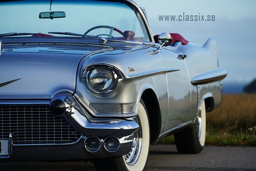 Cadillac Convertible 1957 top restored, like new SOLD