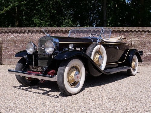 1931 Cadillac V8 Roadster Model 355A by Fleetwood In vendita